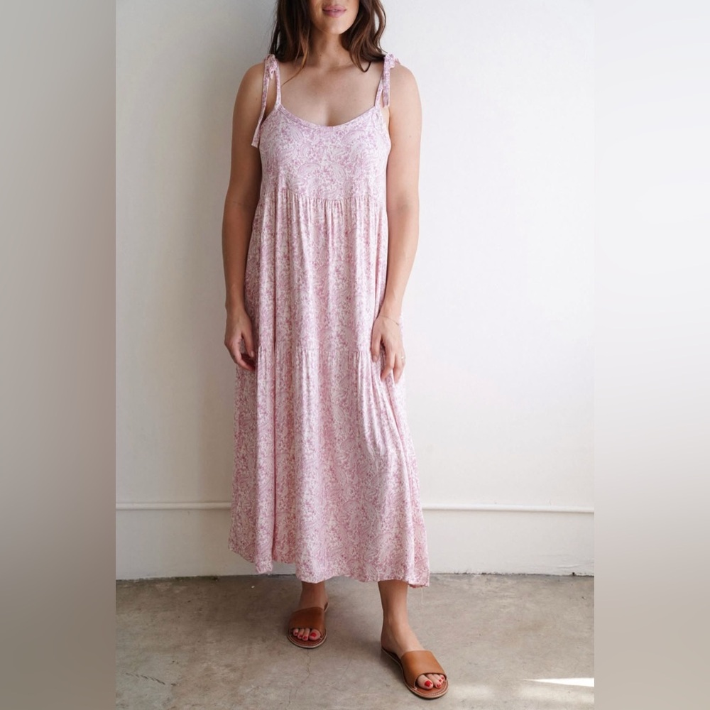 Carly Jean Los Angeles Millie Dress in Paisley Print